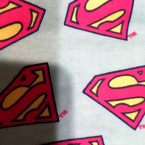 🔥SALE🔥Supergirl DC Comics 2pc Girl's Pajamas Pajama Set NWT Sizes 0-3M & 6-12M - Picture 9 of 9